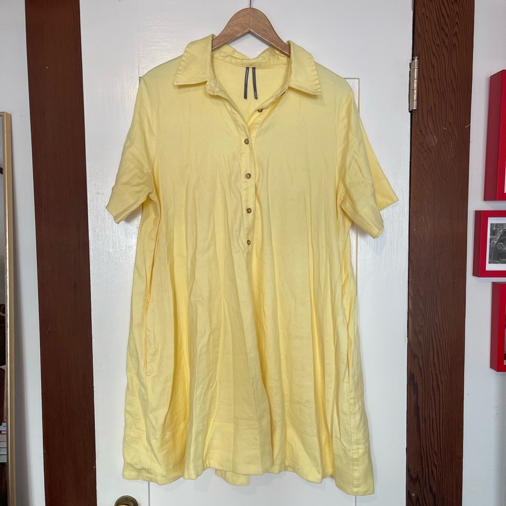 Sunny Butter Anthropologie Women's Button-Down Shirt/Tunic